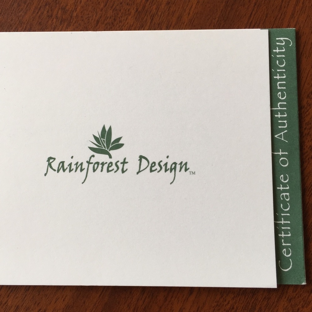 Rainforest Design®️Rose Cameo Pendant - Picture 2 of 6